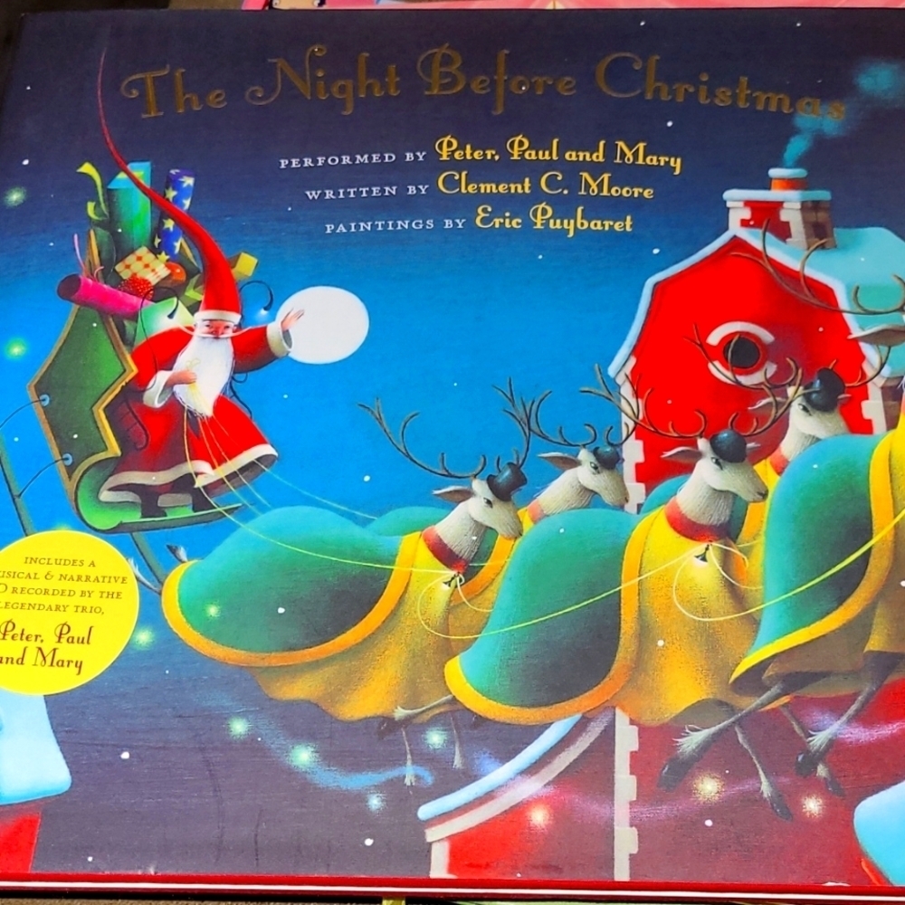 The Night Before Christmas Hardcover book
